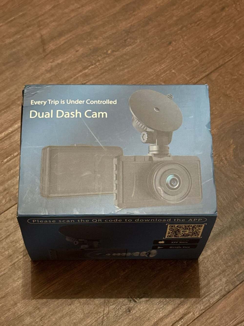 Dual Dash Cam B-T50 3 Inch LCD Display 2.5K WiFi Car Camera